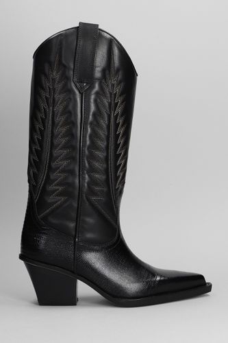 Texan Boots In Leather - Paris Texas - Modalova