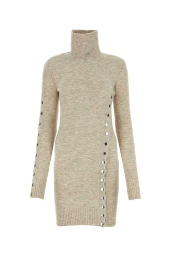 Melange Sand Stretch Nylon Blend Melissa Sweater Dress - Isabel Marant - Modalova