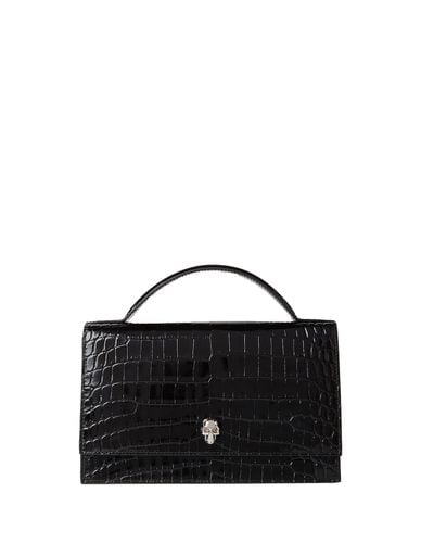 Skull Top Handle Bag In /silver - Alexander McQueen - Modalova