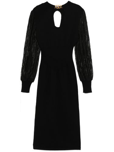 TwinSet Knitted And Lace Dress - TwinSet - Modalova