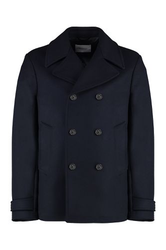 Dondup Wool Blend Peacoat - Dondup - Modalova