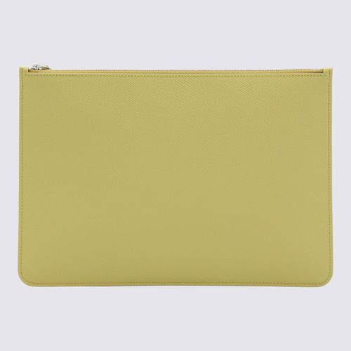 Ywllow Leather Pouch - Maison Margiela - Modalova