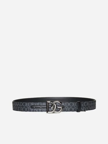 Logo-tape Fabric Belt - Dolce & Gabbana - Modalova
