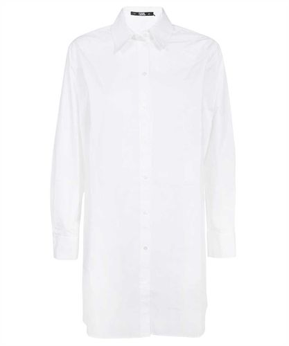 Karl Lagerfeld Long Cotton Shirt - Karl Lagerfeld - Modalova