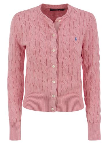 Plaited Cotton Cardigan - Polo Ralph Lauren - Modalova