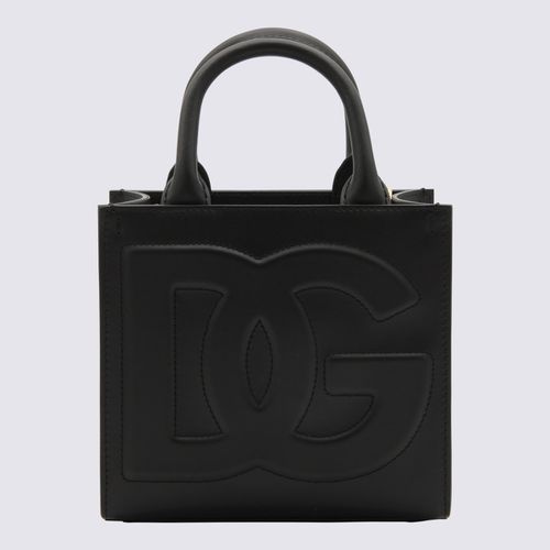 Leather Daily Handle Bag - Dolce & Gabbana - Modalova
