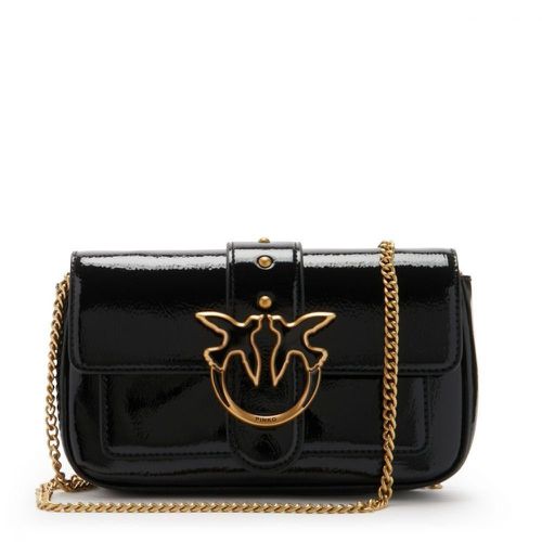 Love One Pocket Chained Shoulder Bag - Pinko - Modalova