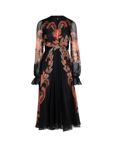 Etro Printed Black Chiffon Dress - Etro - Modalova