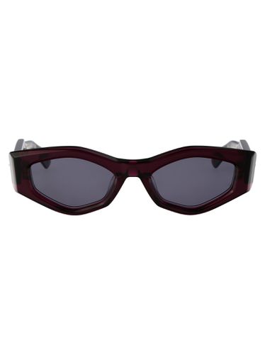 V - Tre Sunglasses - Valentino Eyewear - Modalova