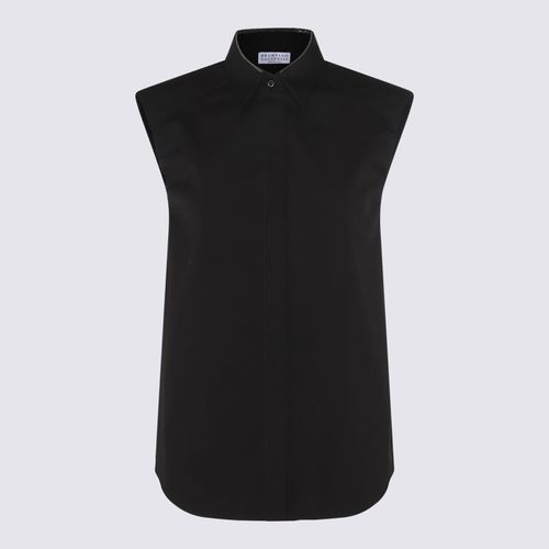 Black Cotton Shirt - Brunello Cucinelli - Modalova