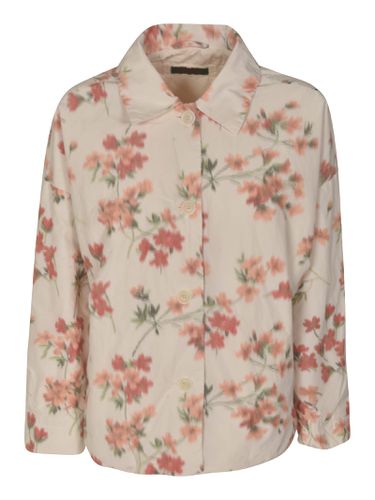 Floral Print Buttoned Jacket - Casey Casey - Modalova