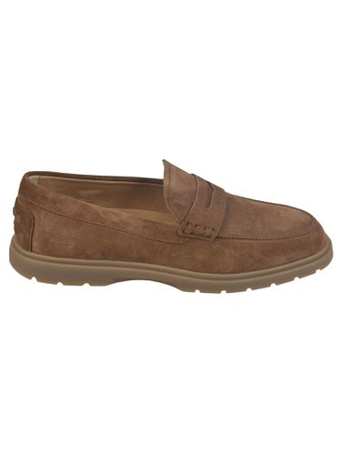 Tod's Suede Fitted Loafers - Tod's - Modalova