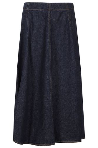 MSGM Denim Skirt - MSGM - Modalova