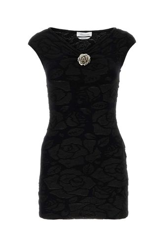 Black Polyester Blend Mini Dress - Blumarine - Modalova
