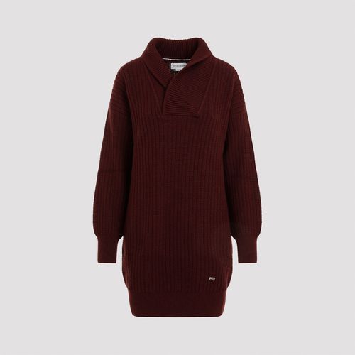 Shawl Neck Jumper Dress - Victoria Beckham - Modalova