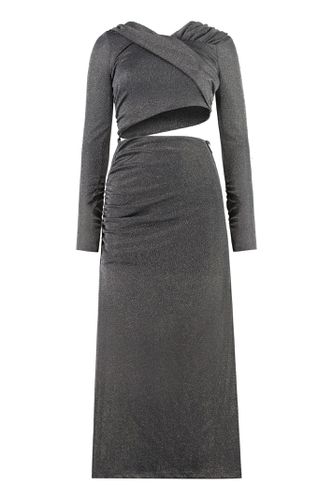 MSGM Lurex Knit Dress - MSGM - Modalova