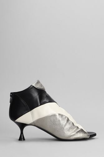 Vortex High Heels Ankle Boots In Suede And Leather - Marc Ellis - Modalova