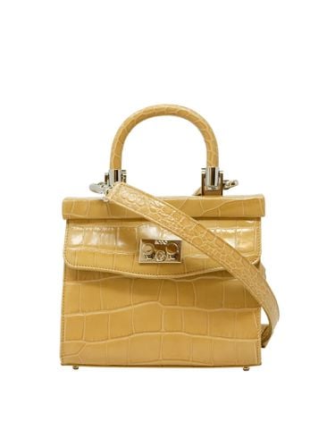 Sahara Croco Leather Paris Handbag - Rodo - Modalova