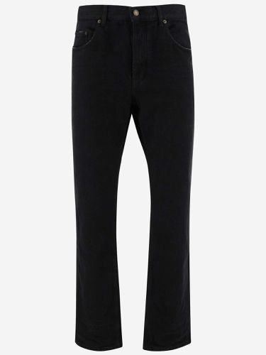 Saint Laurent Cotton Denim Jeans - Saint Laurent - Modalova