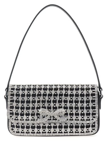 Crystal Baguette Shoulder Bag - self-portrait - Modalova