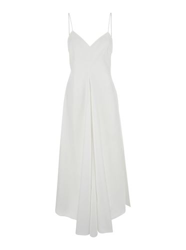 Long Dress With V Neckline In Cotton Woman - Róhe - Modalova
