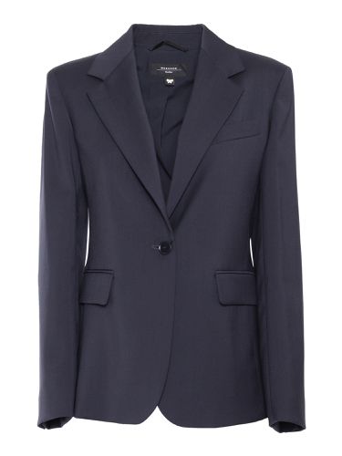 Weekend Max Mara Lamine Navy Jacket - Weekend Max Mara - Modalova