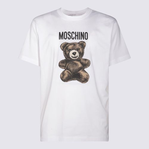 Moschino White Cotton T-shirt - Moschino - Modalova