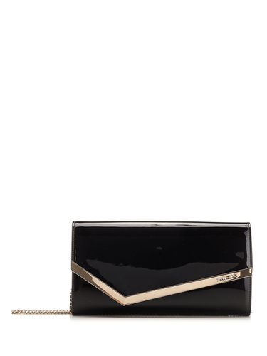 Clutch Bag emmie In Patent Leather - Jimmy Choo - Modalova