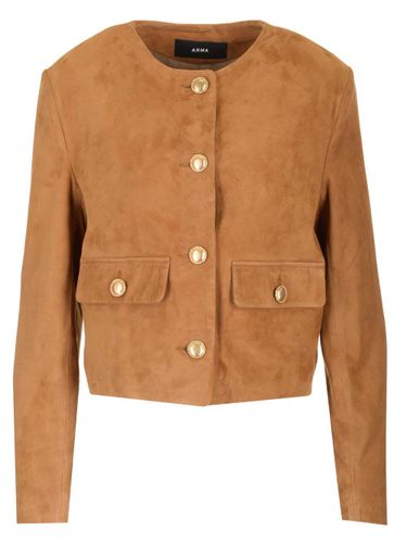 ARMA gaya Suede Jacket - ARMA - Modalova