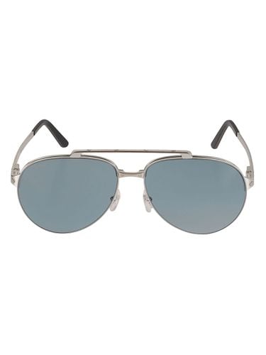 Full Rim Aviator Lens Sunglasses - Cartier Eyewear - Modalova