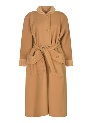 Oversized Cashmere & Wool Coat - Patou - Modalova