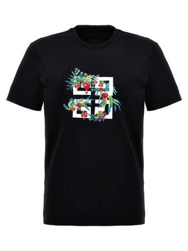 Givenchy Embroidery Logo T-shirt - Givenchy - Modalova