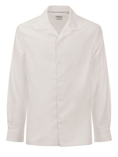 Classic Easy Fit Cotton Shirt - Brunello Cucinelli - Modalova