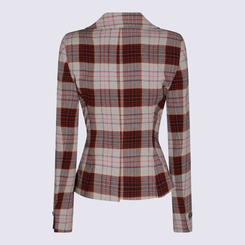 Vivienne Westwood Red Check Blazer - Vivienne Westwood - Modalova