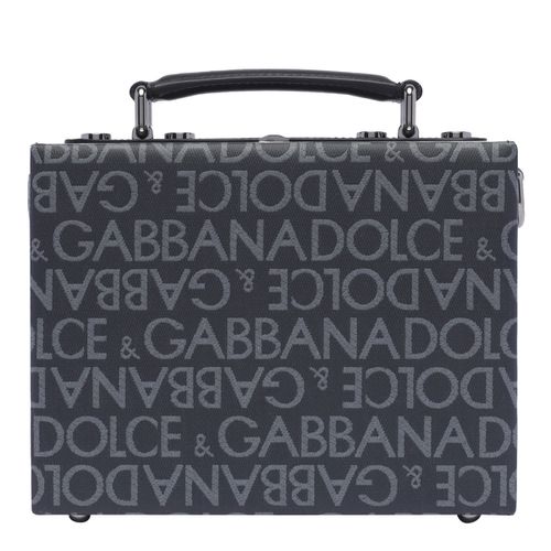 Coated Jacquard Box Bag - Dolce & Gabbana - Modalova