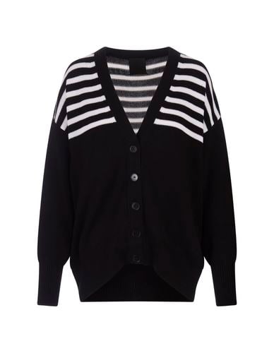 G Striped Cardigan In Cotton - Givenchy - Modalova