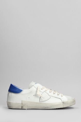 Prsx Low Sneakers In Suede And Leather - Philippe Model - Modalova