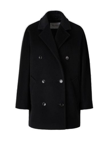 Double-breasted Long-sleeved Coat - Max Mara - Modalova