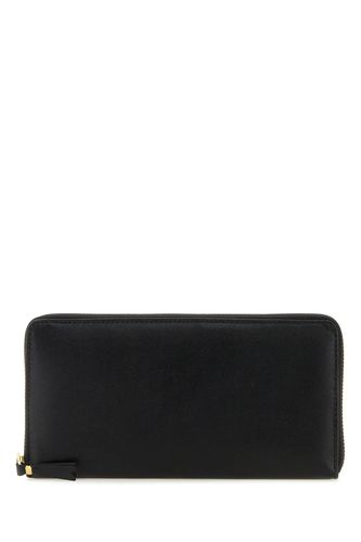 Black Leather Wallet - Comme des Garçons Wallet - Modalova