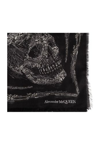Alexander McQueen Skull Motif Scarf - Alexander McQueen - Modalova