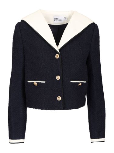 Self-portrait Bouclé Jacket - self-portrait - Modalova