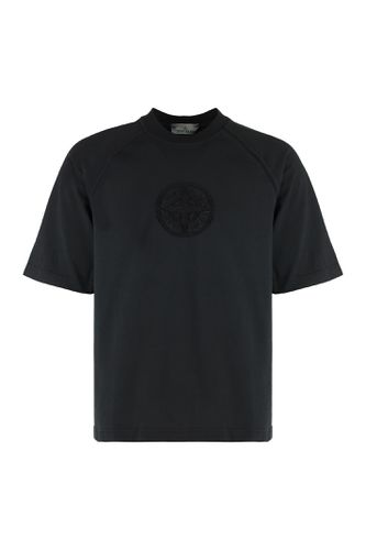 Cotton Crew-neck T-shirt - Stone Island - Modalova