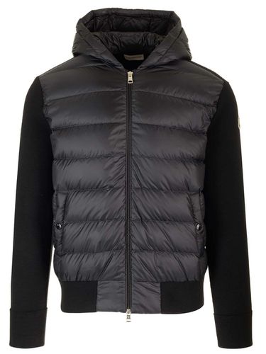 Moncler Cardigan With Padded Hood - Moncler - Modalova