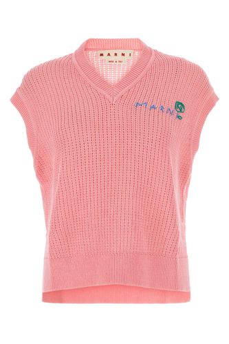 Marni Pink Cotton Vest - Marni - Modalova