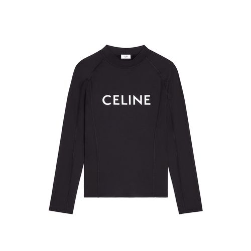 Surf Logo Stretch-jersey T-shirt - Celine - Modalova