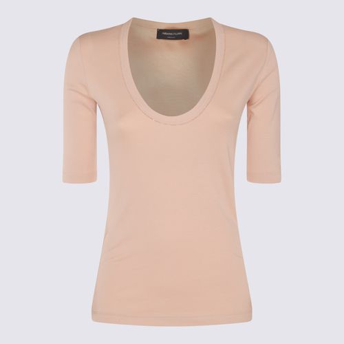 Fabiana Filippi Pink Cotton T-shirt - Fabiana Filippi - Modalova