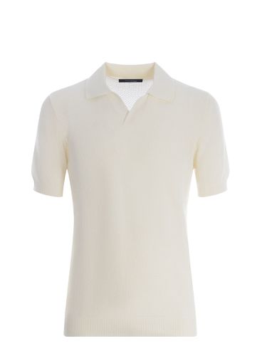 Polo Shirt Made Of Cotton Thread - Tagliatore - Modalova