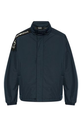 Emporio Armani Padded Jacket With Logo - EA7 - Modalova