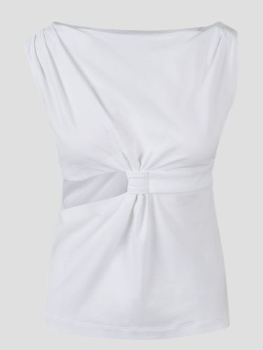 Eco-friendly Jersey Knot Top - Alberta Ferretti - Modalova