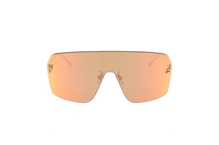 Oversized Frame Sunglasses - Fendi Eyewear - Modalova